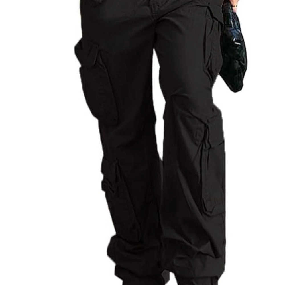 NEW — Women’s Black Cargo Pants